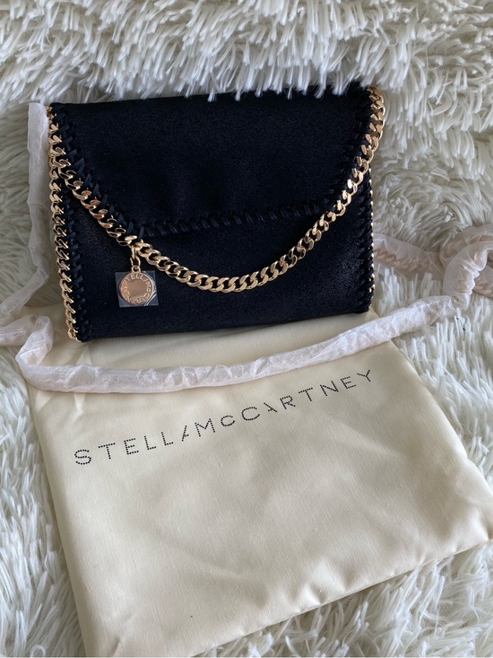Stella McCartney Handbags - Stella McCartney Falabella Box Leather Crossbody Bag